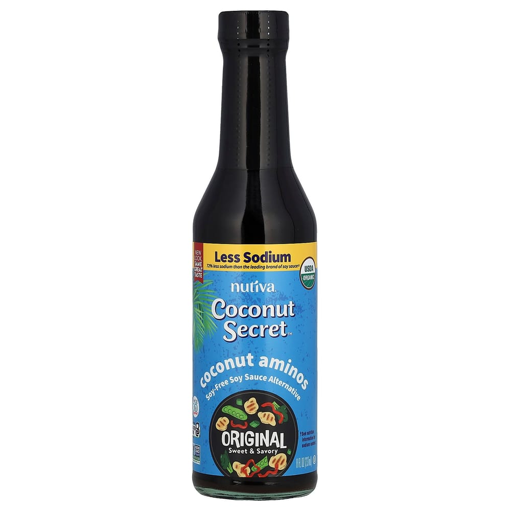 Coconut Secret Coconut Aminos Soy-Free Soy Sauce Alternative Original 237ml (8 fl oz)