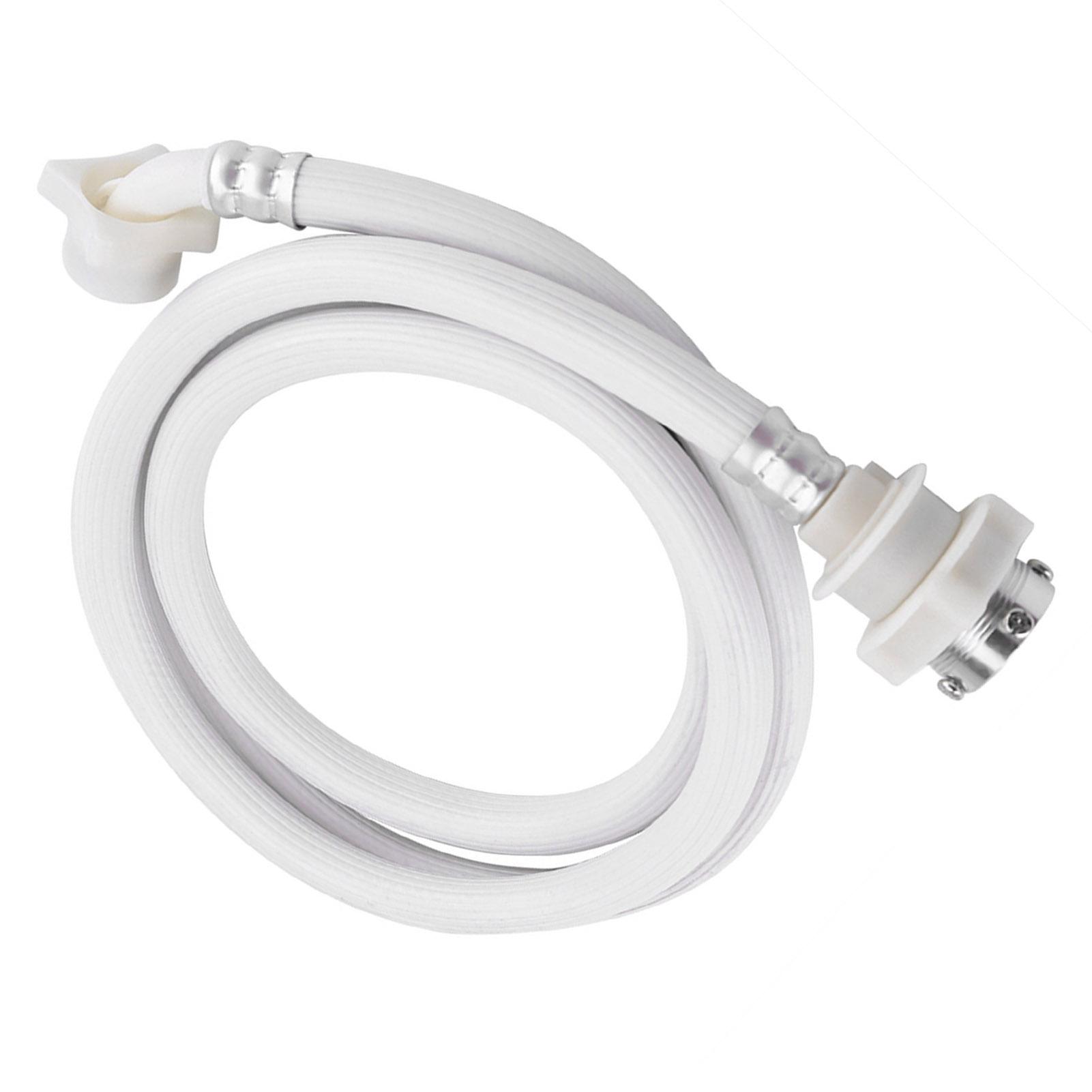 

Washing Machine Water Inlet Hose Washer Pipe Tube Connector White Color Long Length 2m / 6.56ft