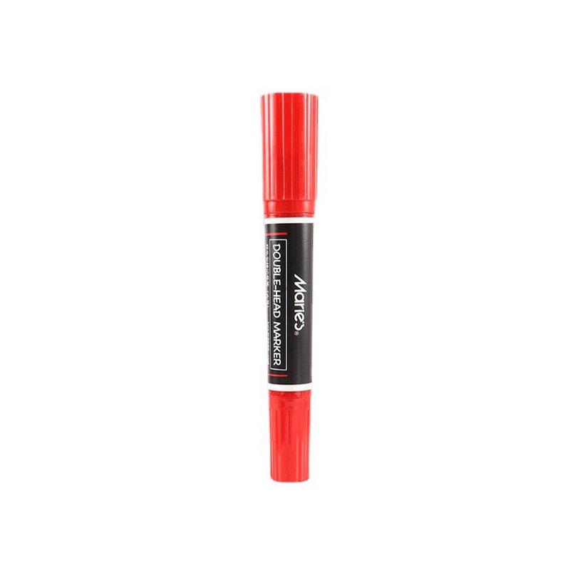 Mali Double-Ended Oil-Based Marker Pen for Art and Logistics красный