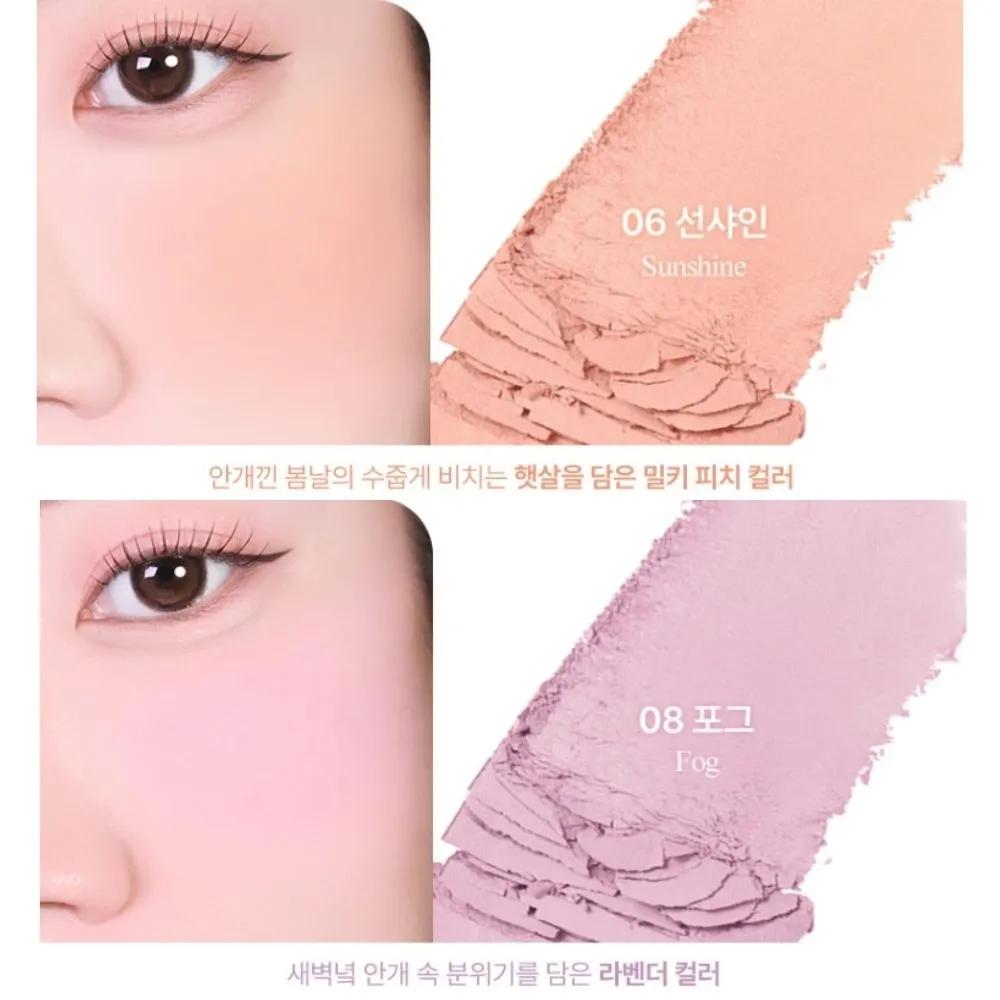 Forencos Pure Blusher 06 Sunshine + 08 Fog + Puff SET