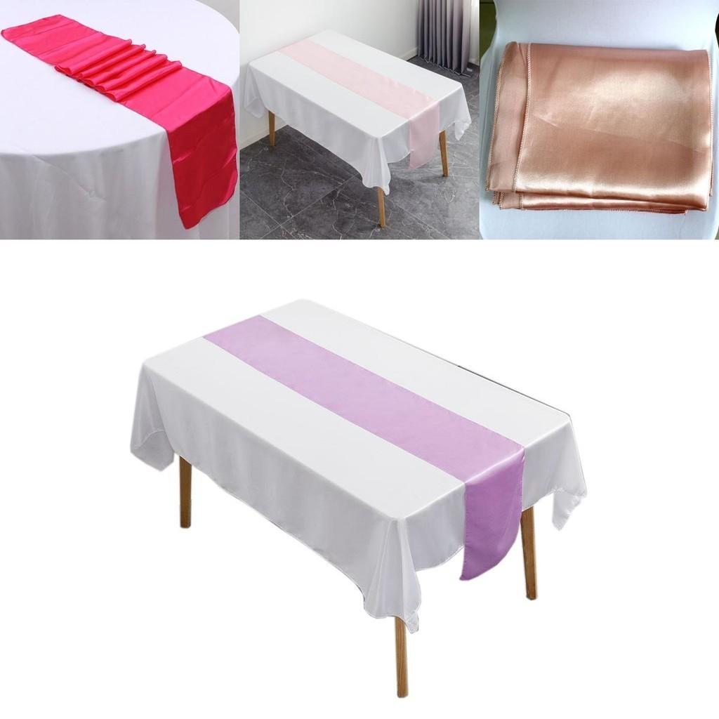 Silky-smooth Red Satin Table Runner Ideal For Celebrating Special Occasions