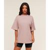 Embossed Graphic Oversized T shirT muTed Pink B4c7x Kb68