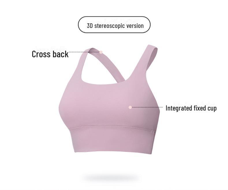 Women's 2025 Breathable Sports Bra: Versatile Running & Yoga Vest, Wear As Outerwear or Fitness Top