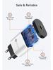20W PD Fast Charger - EU, US, UK Plug, Single Port