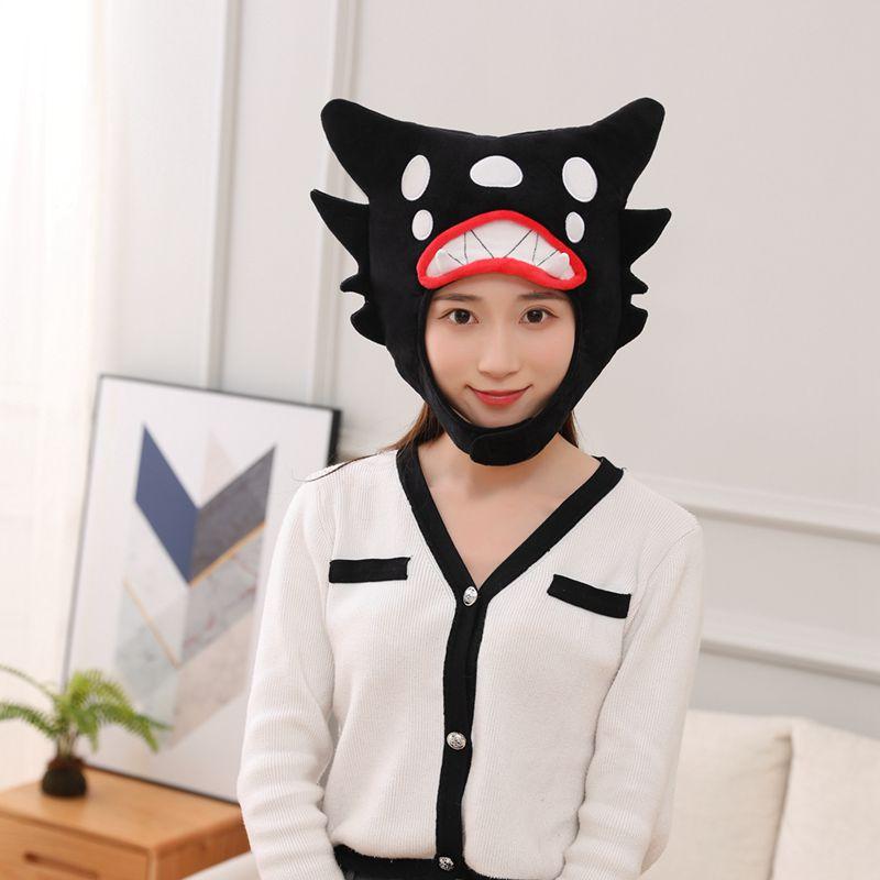 

Черная шапка-паук с капюшоном, плюшевый капюшон, фотореквизит, фотореквизит, мультяшный капюшон 34*29CM0.1kg