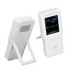 Air Quality Indoor PM10 HCHO TVOC CO2 CO Temperature and Humidity Detector with Backlit LCD Air Quality Tester for Home and Office Monitor, PM2.5