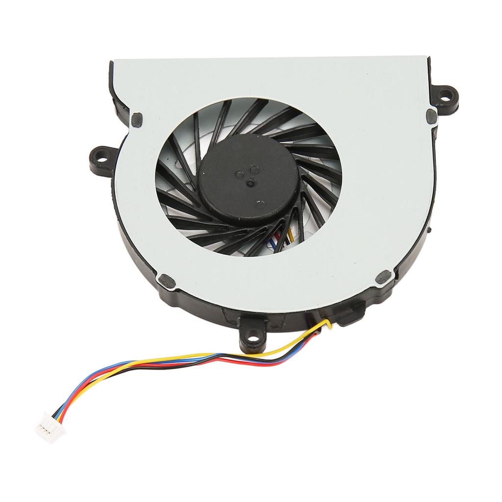 CPU Cooling Fan 4Pin Power Precise Size Easy Installation Light Laptop Cooling Fan for HP 15 BS 15