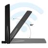 Wireless Antenna Dual-band Universal 18 dBi High Gain 2.4G/4GHz SMA Male WiFi Aerial