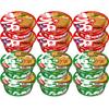 Maruchan Akai Kitsune Midori No Tanuki 2-type Set (total 12 Pieces) Cup Noodles Udon Soba (fried Small Shrimp Tempura) Eastern Region Taste Comparison
