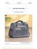 Portable Breathable Crossbody Cat Carrier: Lightweight, Fashionable Pet Travel Bag for Airline and Outdoor Use