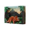Luke Run APRICUS 3D Theater Puzzle Triceratops Puzzle, 14,7 x 3,9 x 9,7 cm, Holz