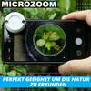 MICROZOOM Mobile Phone Smartphone Microscope Macro Lens LED 30x Magnification Tablet Magnifying Glass