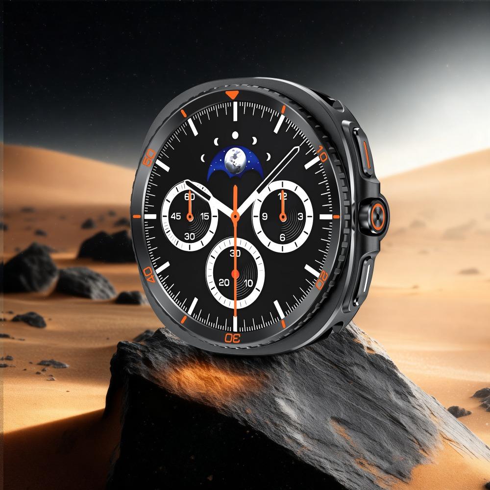 Metal WatchCase for Samsung Galaxy Watch 8 44/40mm Luxury Aluminium Alloy Protector Cover For GALAXY 8 Upgrade To 8 Classic 46mm