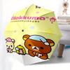 1pc Rilakkuma,San-X Automatic Umbrella-Foldable, Durable 8-Bone Design, Compact and Stylish, Great for Camping, Halloween, Christmas, Mother