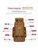 Camouflage Tactical Mountaineering & Camping Backpack - Double Shoulder, Large Capacity, Travel Luggage Storage Bag.