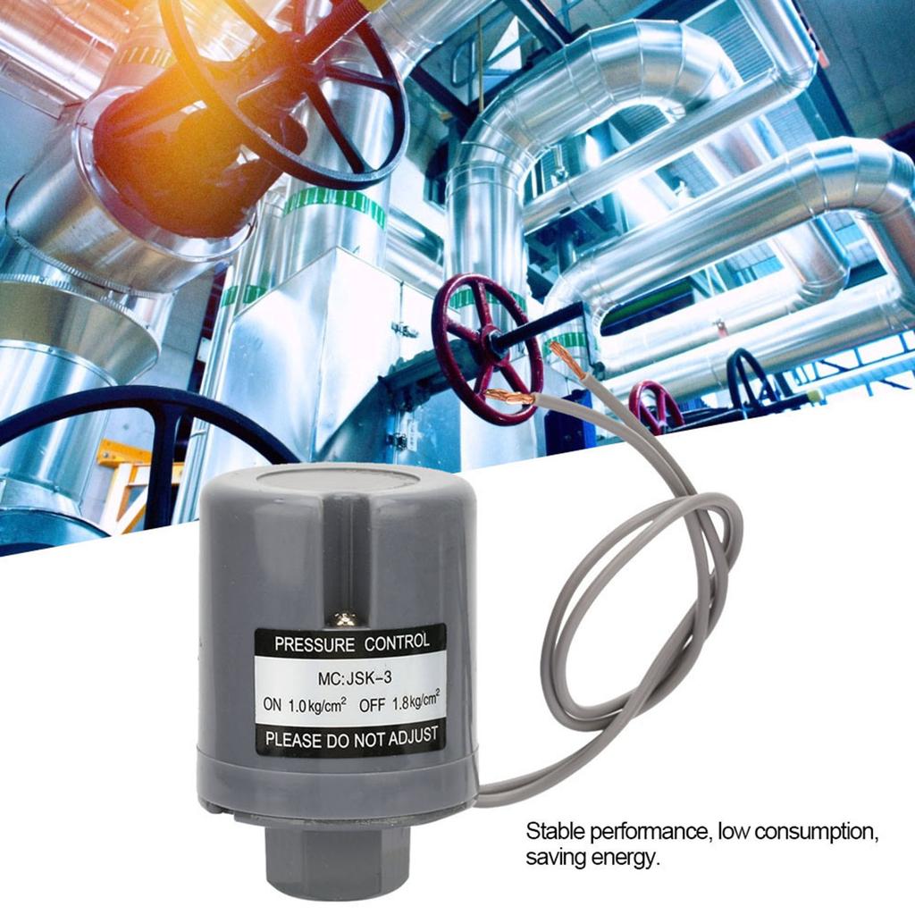 Interruttore di Pressione Automatico per Pompa dell'Acqua 220V Filettatura Femminile G38" (1.01.8 KGF metri quadrati)