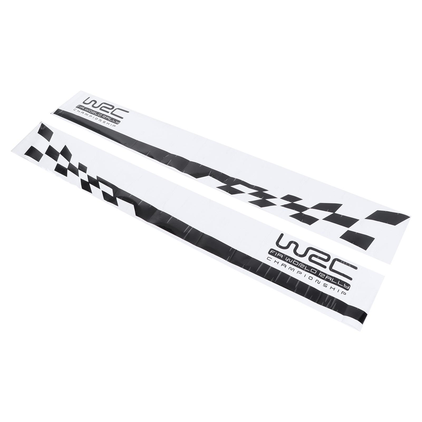 

2шт наклейки на кузов автомобиля 78.7x9.8in водонепроницаемая графическая пленка наклейка универсальное авто украшение