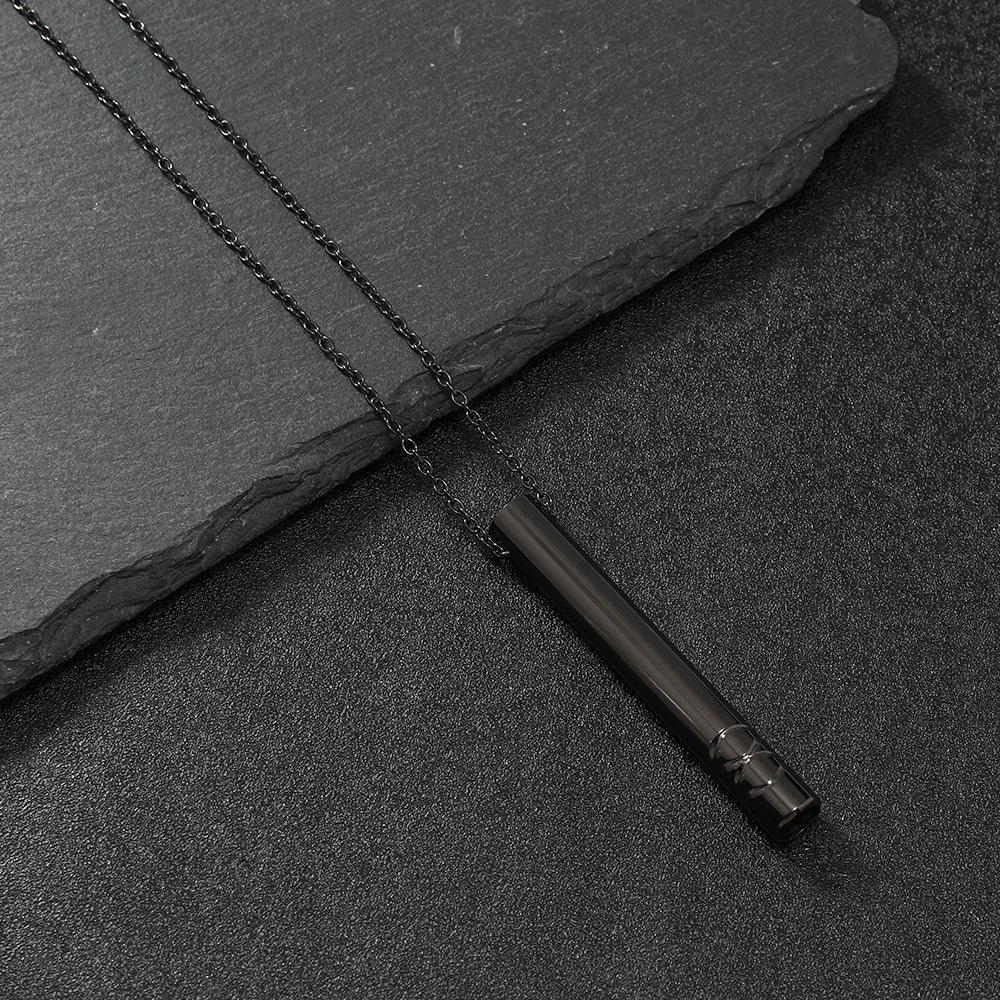 

Ожерелье-свисток для осознанности из нержавеющей стали для регулирования дыхания и медитации