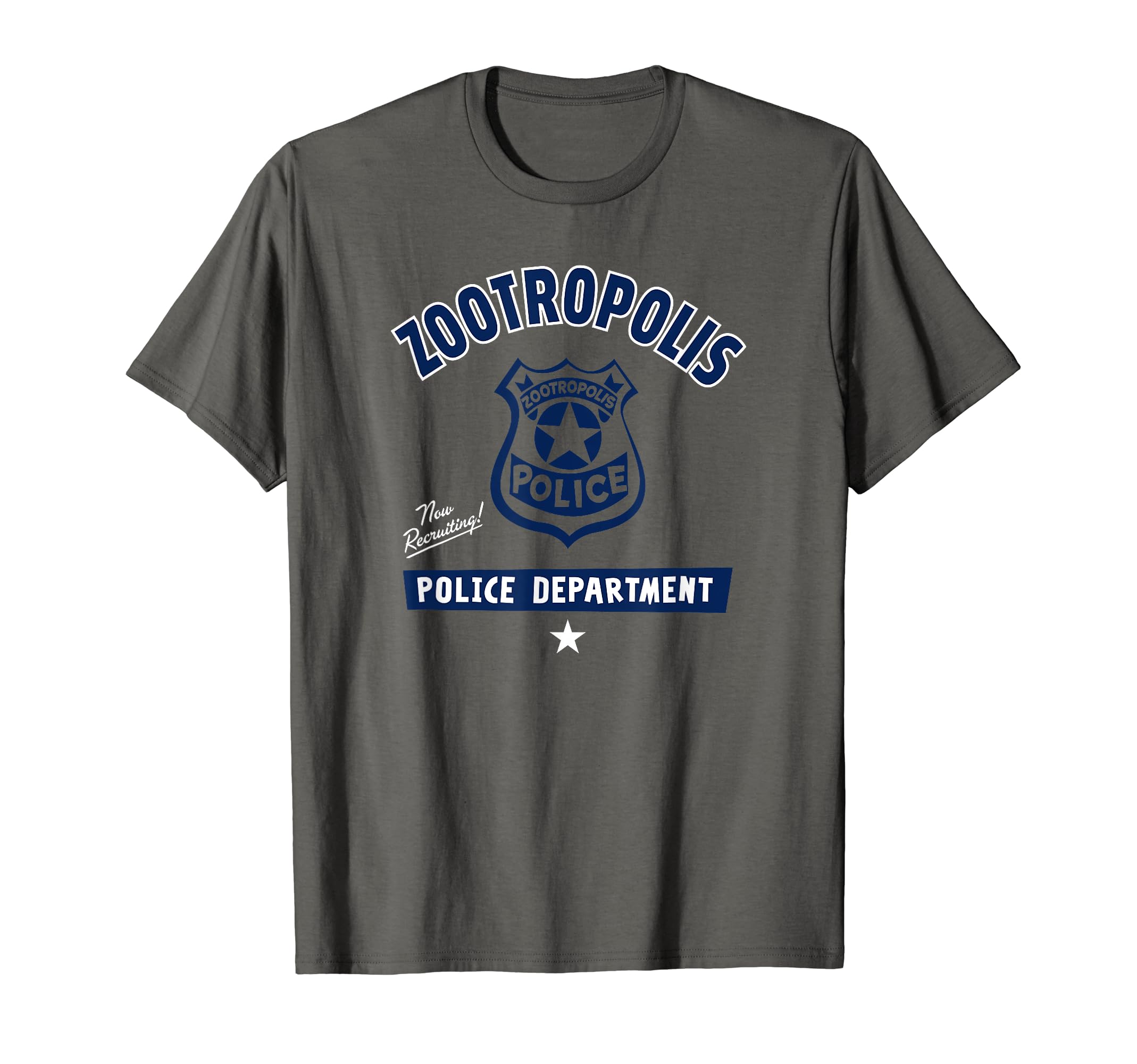 

Disney Zootopia Vintage Zoopolis Police Department Badge T-Shirt