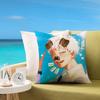 TThe Summer HHikaru Died Customizable Square Pillowcases Stylish And Soft Perfect For Beds Cars And Sofas