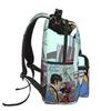 Tom Holland Same Style I Survived My Trip To NYC Vitruvian Pizza Rucksack Learner Boys Girls Backpack School Tote  Sling Bags