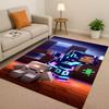 3D S-Sand B-box Cartoon Game Living Room Non-Slip Area Rug Soft Carpet for Bedroom Playroom Sofa,Easy Clean Home Decor Doormat