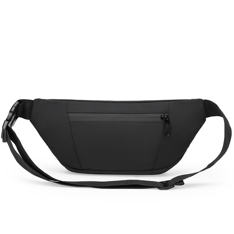 A men's business casual waist bag or chest bag, lightweight, wear-resistant, and durable, For commuting and daily outings