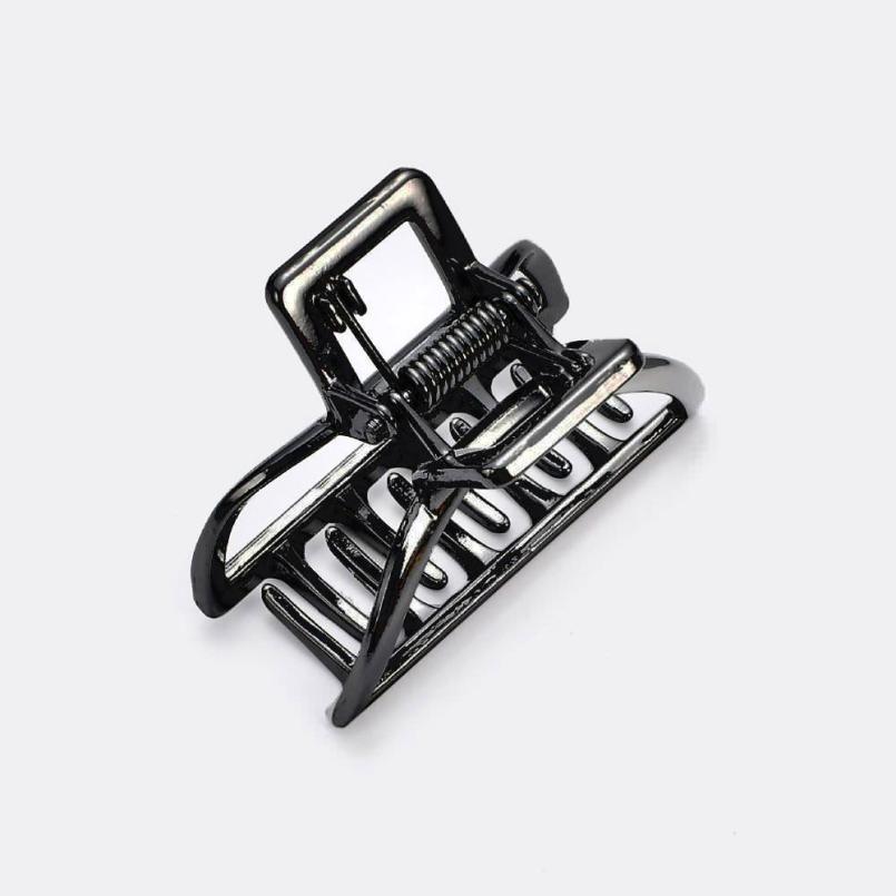 Damskie duże metalowe zaciski do włosów Bun Maker Mała spinka do włosów Butterfly Claws Zaciski Stylowe