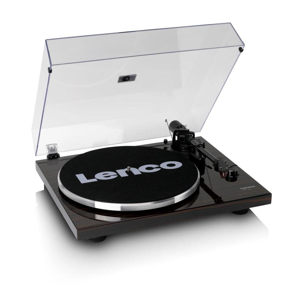 Bluetooth Turntable with Ortofon 2M Red Lenco LBT-345WA Cartridge, Walnut, Lenco