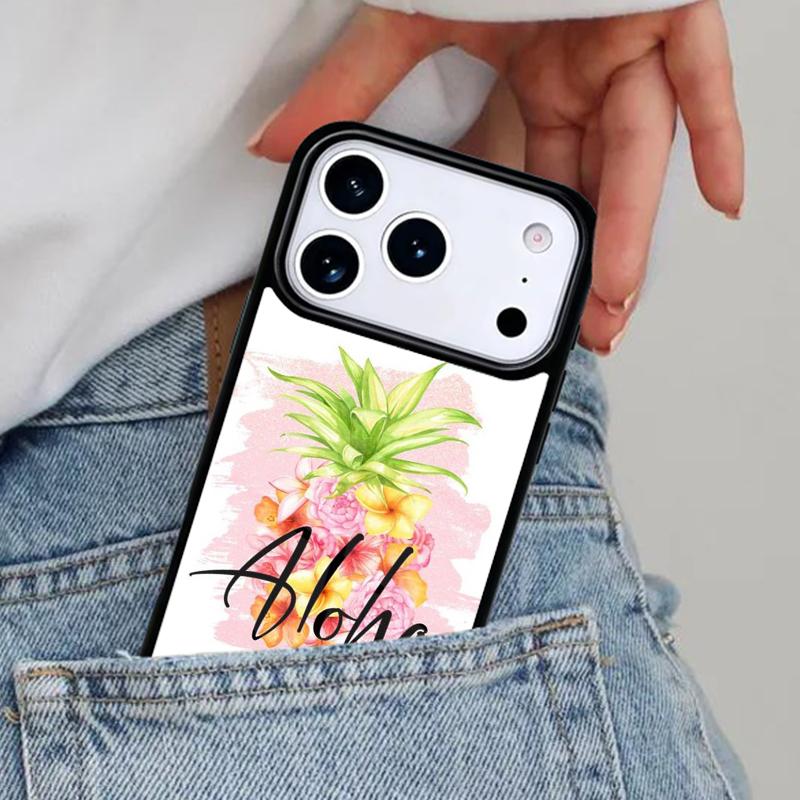 Hello Hawaii Aloha Beaches Phone Case for iPhone 16e 15 14 13 12 17 Pro Max Plus Air 17pro Cover Coque