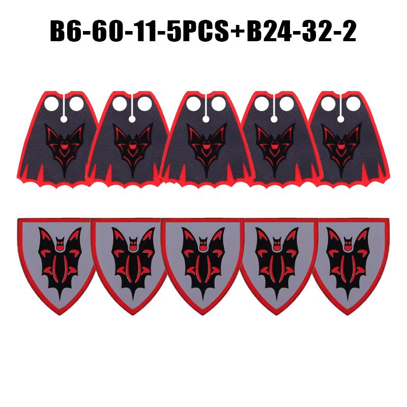 Medieval Castle Wolf Shield Building Blocks Military Knight Dragon Warrior Soldier Figures Accessories Weapon Helmet Bricks Toys