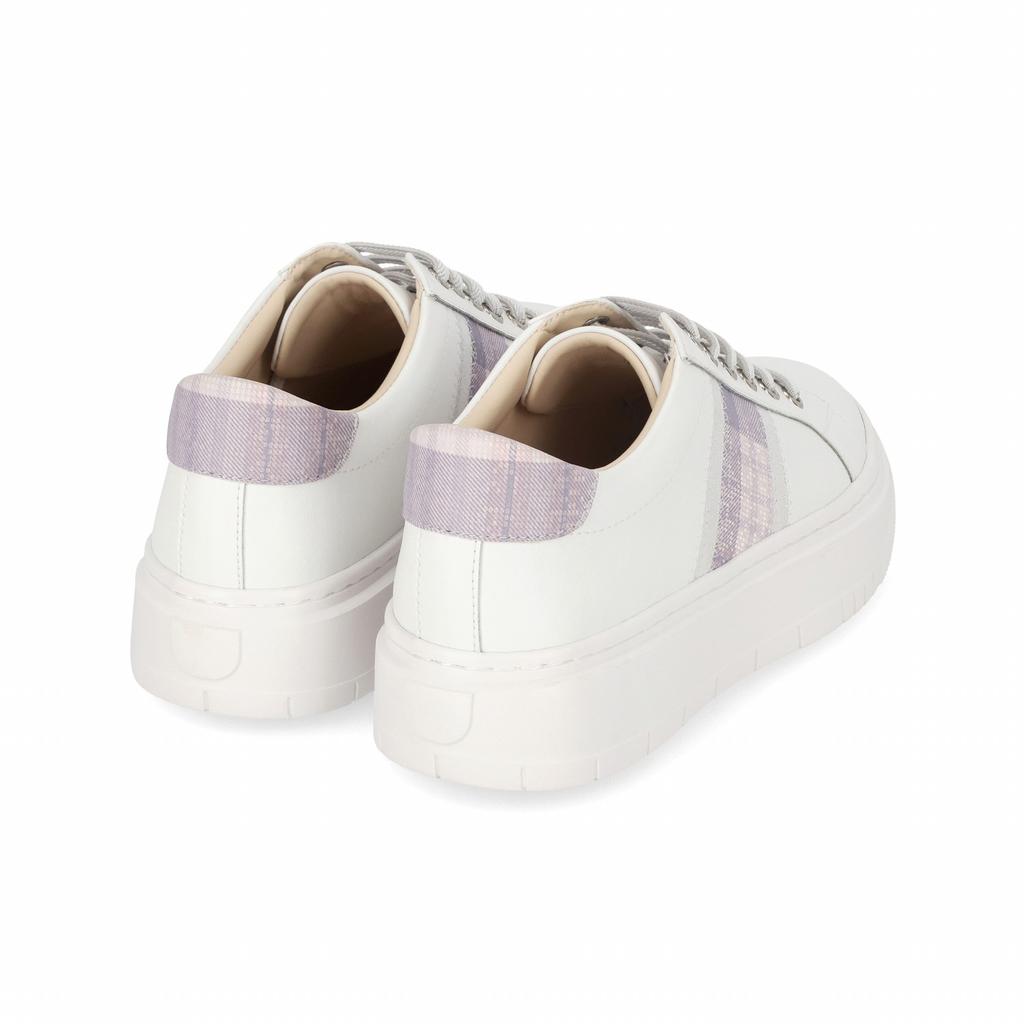Elcanto Mazz Women'S Check Elastic Sneakers 4Cm Lcws30M413