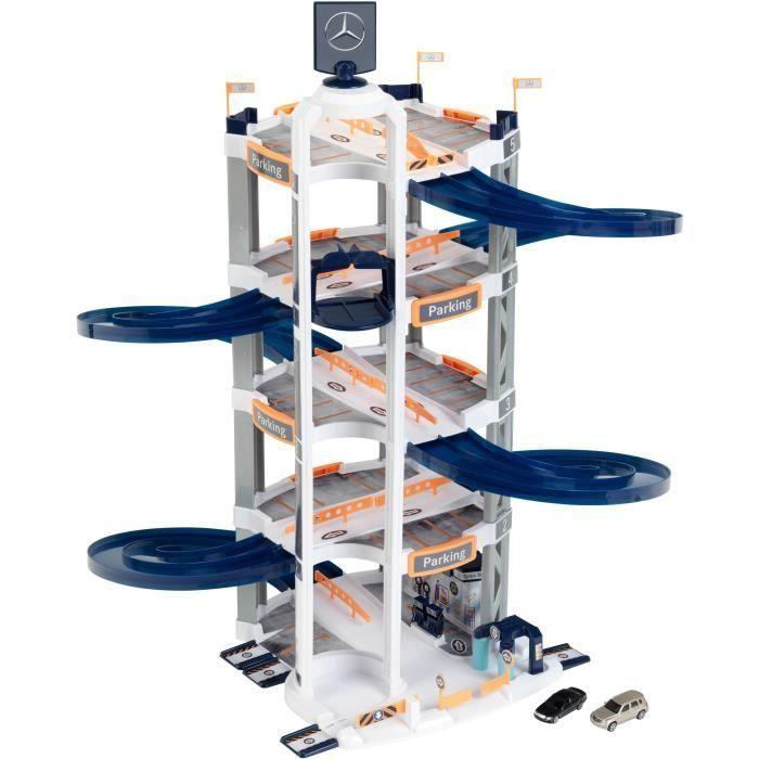 5-Story Mercedes-Benz Garage - KLEIN - With two small cars - From 3 years bianco