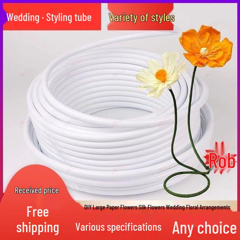 Гибкая алюминиево-пластиковая ПВХ труба для свадебной проходной арки - Бесплатная доставка