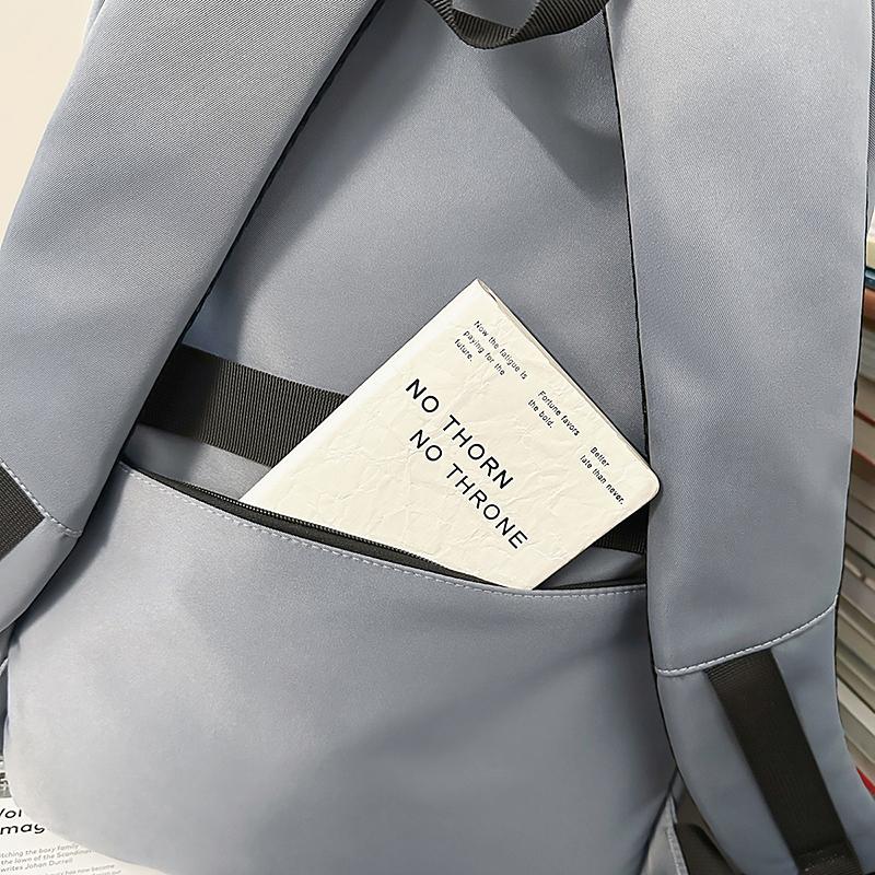 Large Capacity Backpack Couple's Lightweight Travel Backpack Student Schoolbag