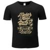 Streetwear Biker Men Cotton Classic T-shirt Motorbike Cool Fashion Big Size Tee Male Vintage Motorcycle Couple Top Unisex