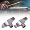 2 Pieces Drum Key Hand Tool Wrench Tuner for Bass Snare Jazz