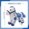 Horse Stuffed Animal Toy Birthday Gift Collectable Ornament Boys Girls Comfortable Supplies