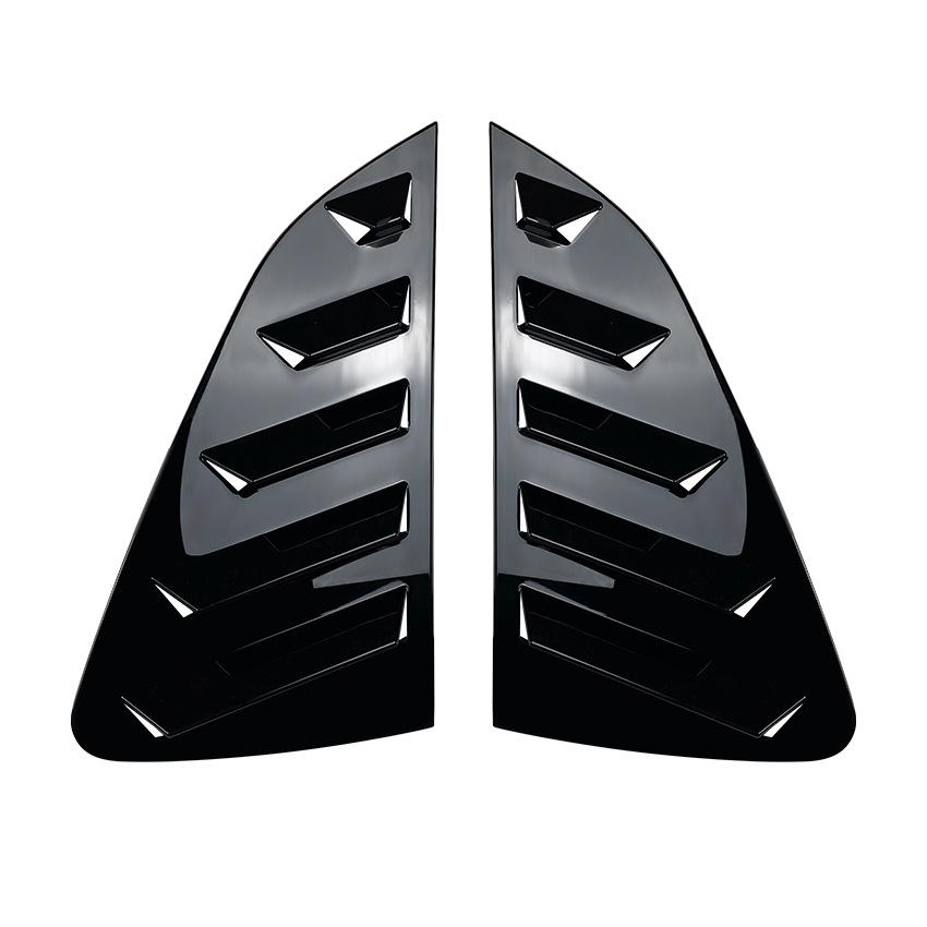 

Applicable to Volkswagen Polo MK6 Polo 2018 + car carbon fiber pattern shutter rear window car sticker exterior modification чёрный