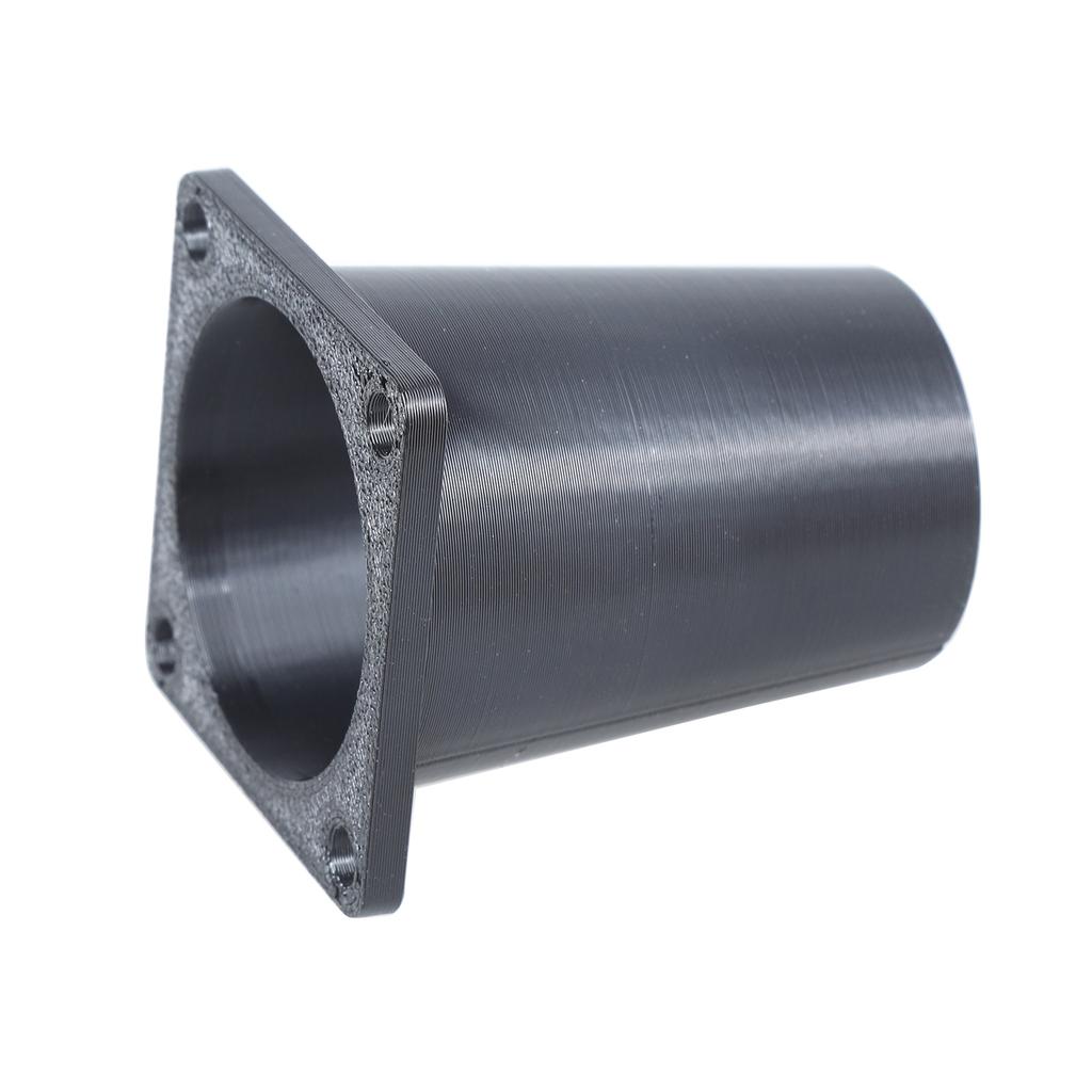 Long Flange Duct Fan Hose Connector Air Ventilation Adapter for Kitchen Hood Ventilator Pipe Connecting Exhaust Outlet