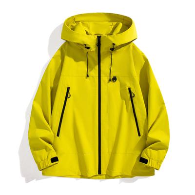 Neue Paare Frühling Einzeljacke Jacke Mode Sport Lässig Outdoor Warm Winddicht Wasserdicht