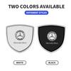 3D Metall Aluminium Auto Seitenkotflügel Aufkleber Legierungsplakette Auto Logo Kofferraum Heckaufkleber Für Mercedes Benz W211 W203 W210 W124 AMG W202