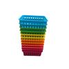 Storage Basket Rectangular Storage Boxes Portable Storage Basket Suitable for Kitchen, Bedroom, Office Multi-color Organizing