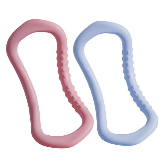 

2 шт. Кольцо для йоги для икр Портативное Легкое Фитнес Кольцо для ног Йога Пилатес Тренировки Растяжка тела Массаж мышц Упражнения F