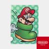 Super Mario Power Up D Clear Nintendo Tokyo Exclusive File,