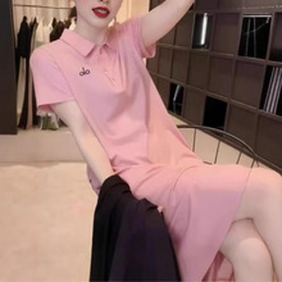 European Summer 2024 Stylish Elastic Waist Slimming Midi Skirt with Back Slit