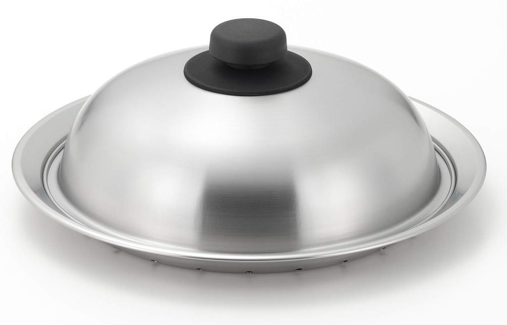 Yoshikawa Steamer for Frying Compatible with Frying Steaming Made In Stainless Steaming Easy Steaming Plate To Place On a Frying Steaming Plate To Use