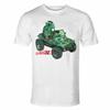 Gorillaz Green Car Pattern Print TShirt Cool Virtual Band TShirt Suitable For Both Unisex And Unisex To Wear