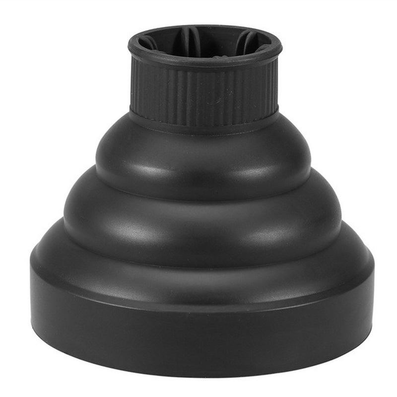 Universal Portable Travel Folding Silicone Hair Dryer Blower Hood Diffuser Hairdresser Tool Telescopic Dryer Hood Hair Drying