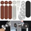 60pcs Cutting Wheel Set for Rotary Tool Including 545 Diamond Cutting Wheels HSS Circular Saw